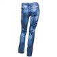 Straight Leg Indigo Liso