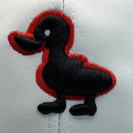 Duckshore Blanco orilla pato rojo con negro