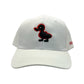 Duckshore Blanco orilla pato rojo con negro