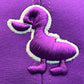 Duckshore Morado orilla pato blanco