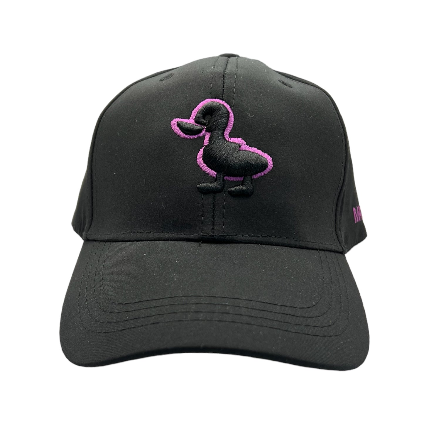 Duckshore Negro orilla pato rosa