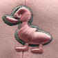 Duckshore Rosa bebé orilla pato gris